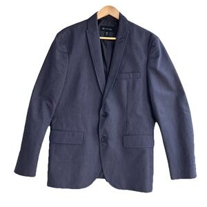 INC International Concepts Men's Blazer Sz‎ M Gray Slim-Fit Preppy Y2K Office